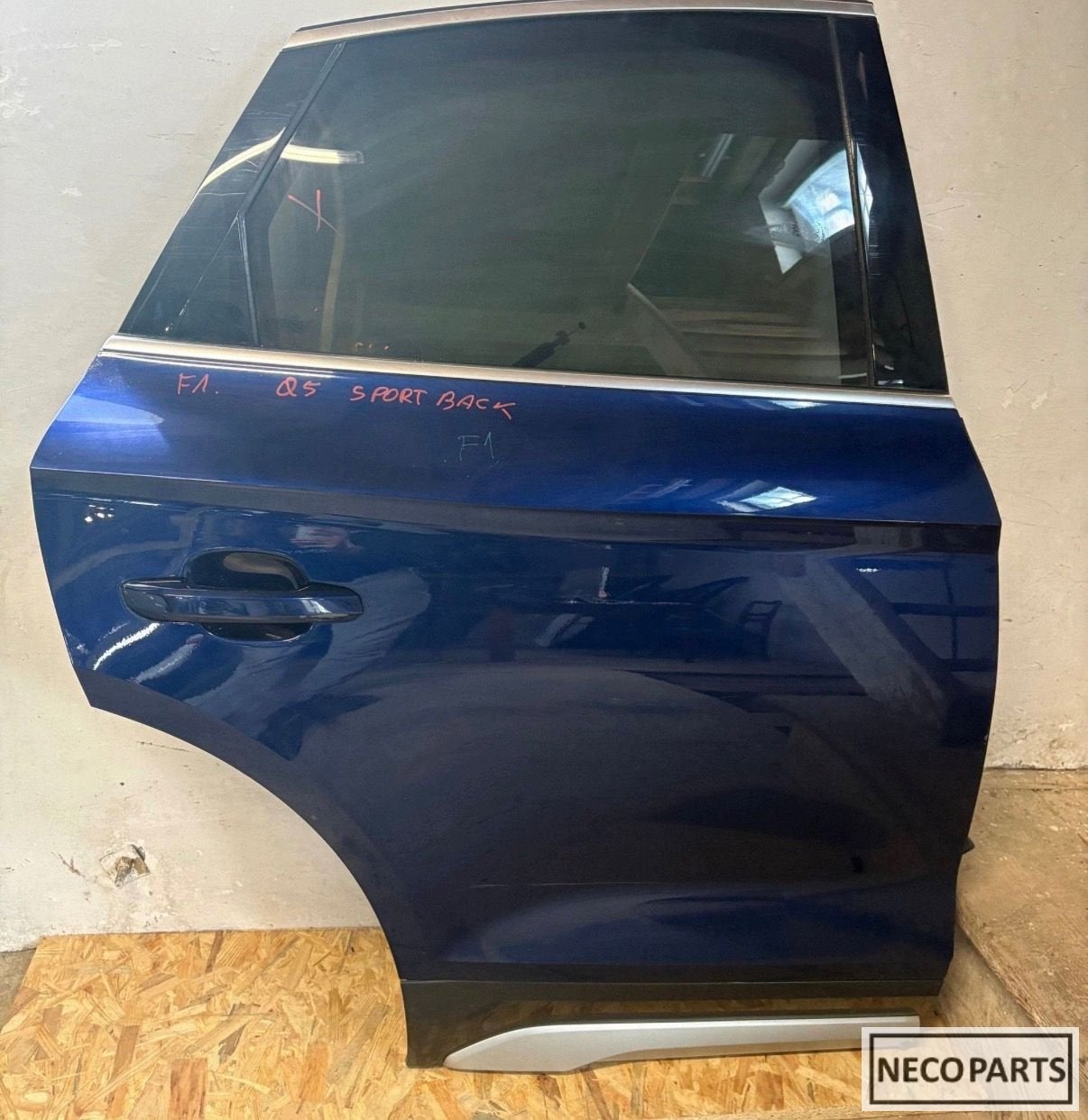 AUDI Q5 SQ5 SPORTBACK PORTIER DEUR ACHTER RECHTS ORIGINEEL, Gebruikt, -, Achter, -