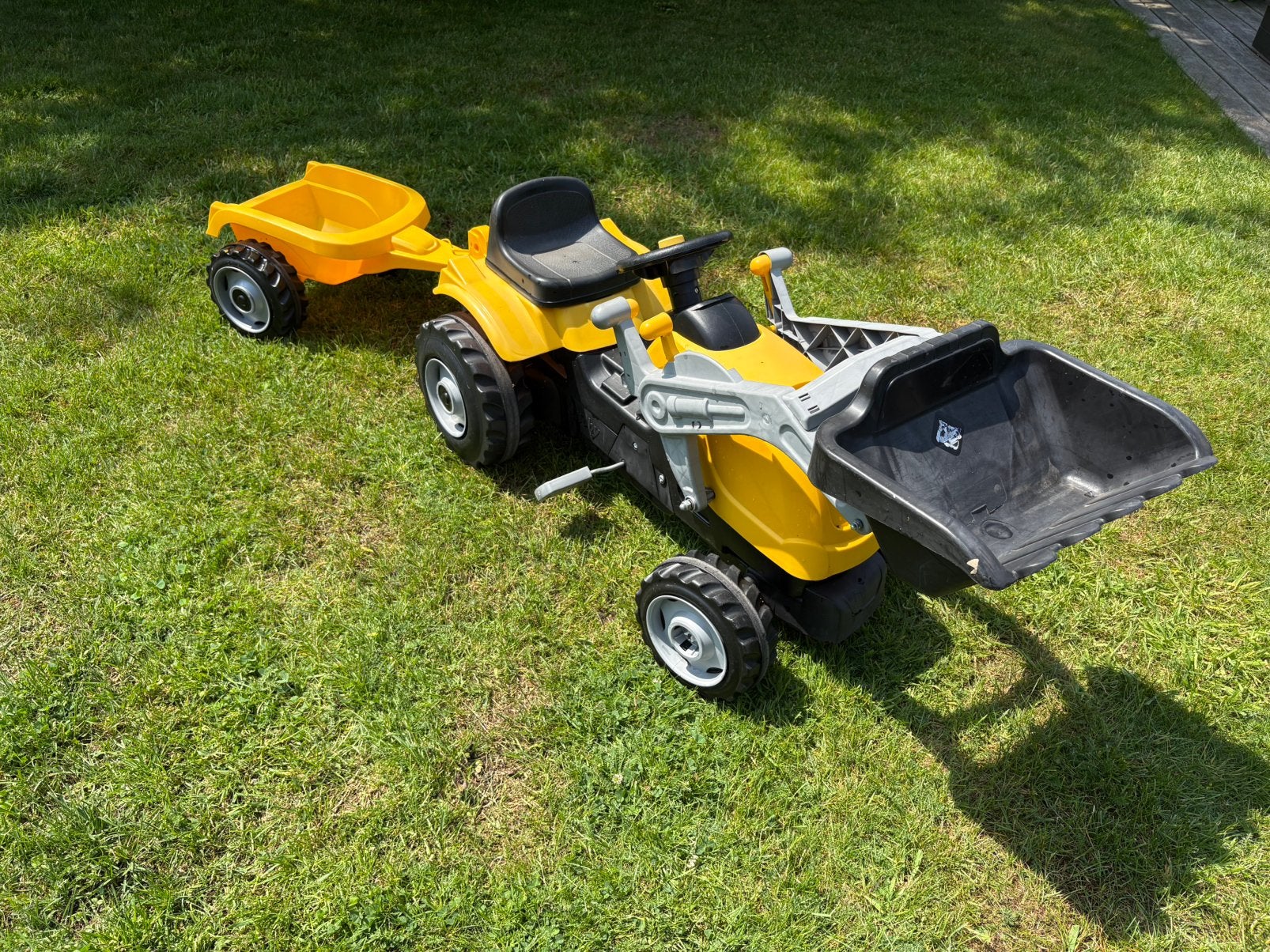 Traktor met aanhangwagen, Kinderen en Baby's, Ophalen, Gebruikt, Met kar of aanhanger