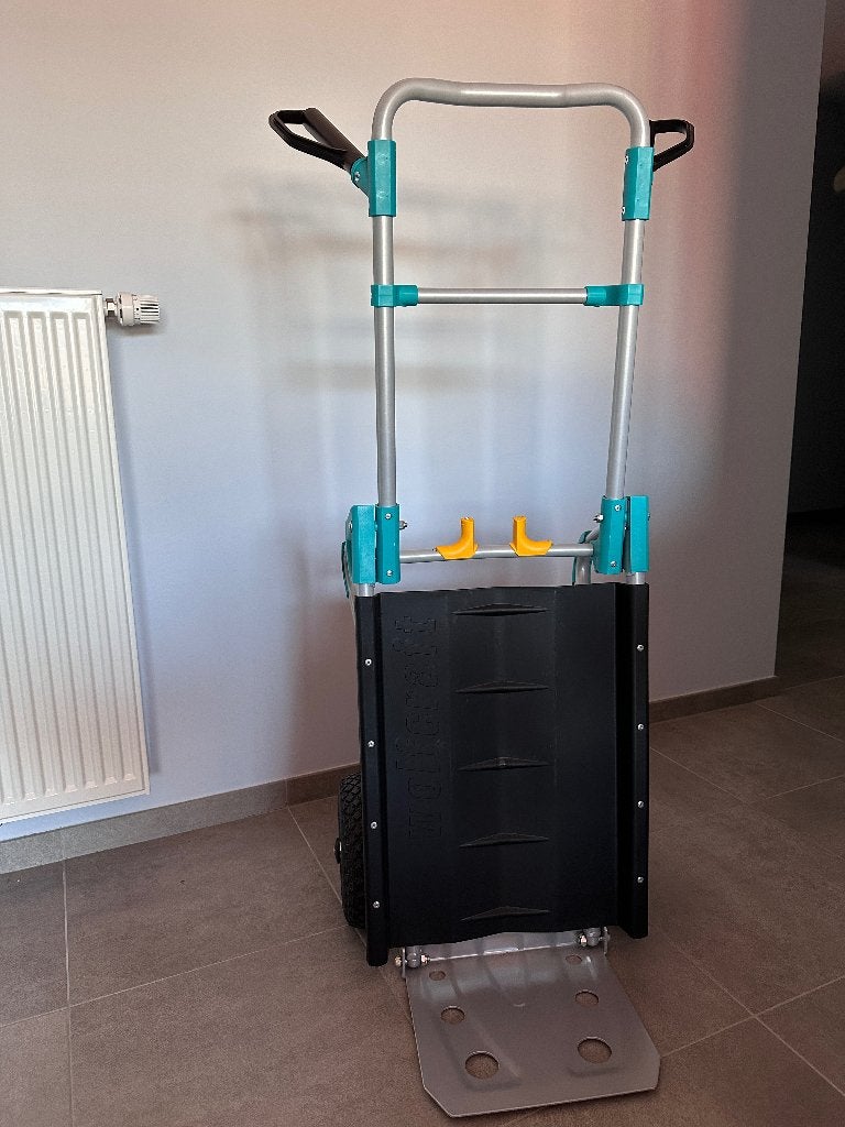 Wolfcraft, Diable, max 200kg, 2-en-1, Système de Transport, Doe-het-zelf en Bouw, 100 liter of meer, Ophalen, Zo goed als nieuw