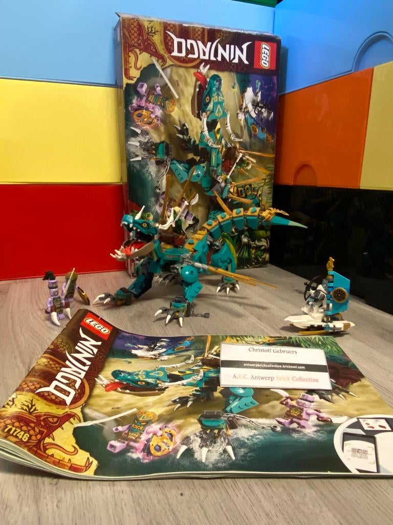 Lego Ninjago - 71746 -Jungle Dragon, Ophalen, Zo goed als nieuw, Complete set, Lego