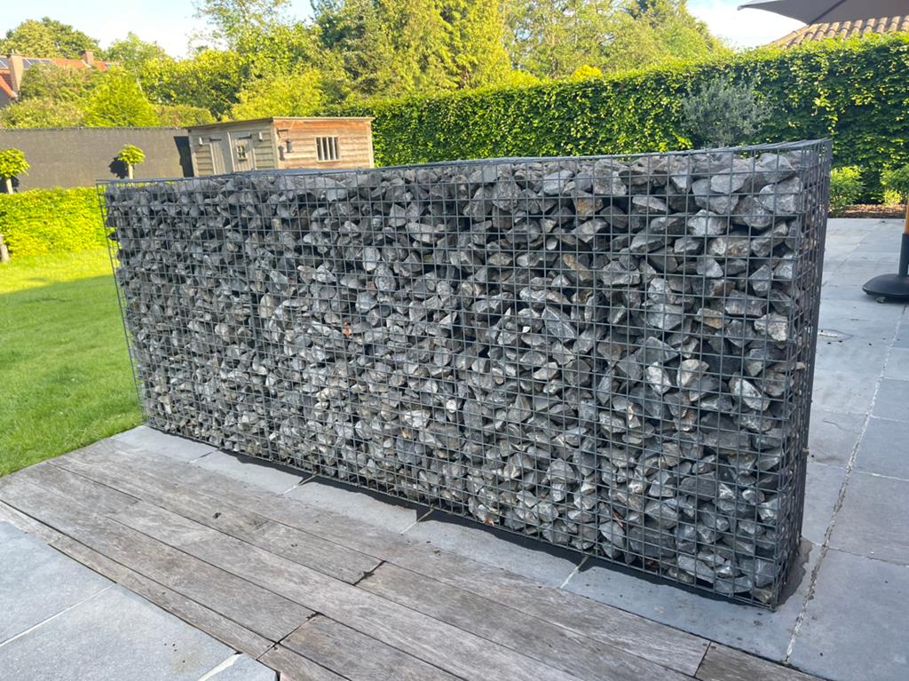 Schranskorf inclusief natuursteen, Tuin en Terras, Schuttingen, Ophalen, Zo goed als nieuw