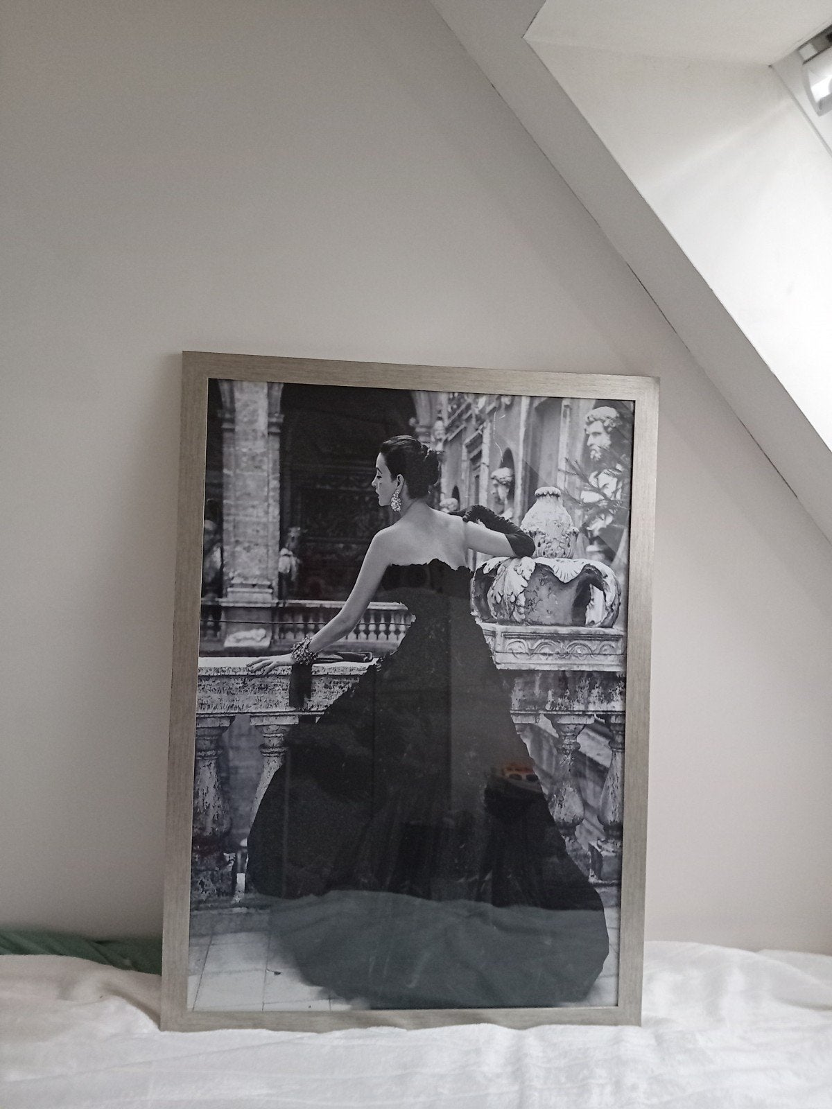 kader  silver  kleurig, Huis en Inrichting, Ophalen