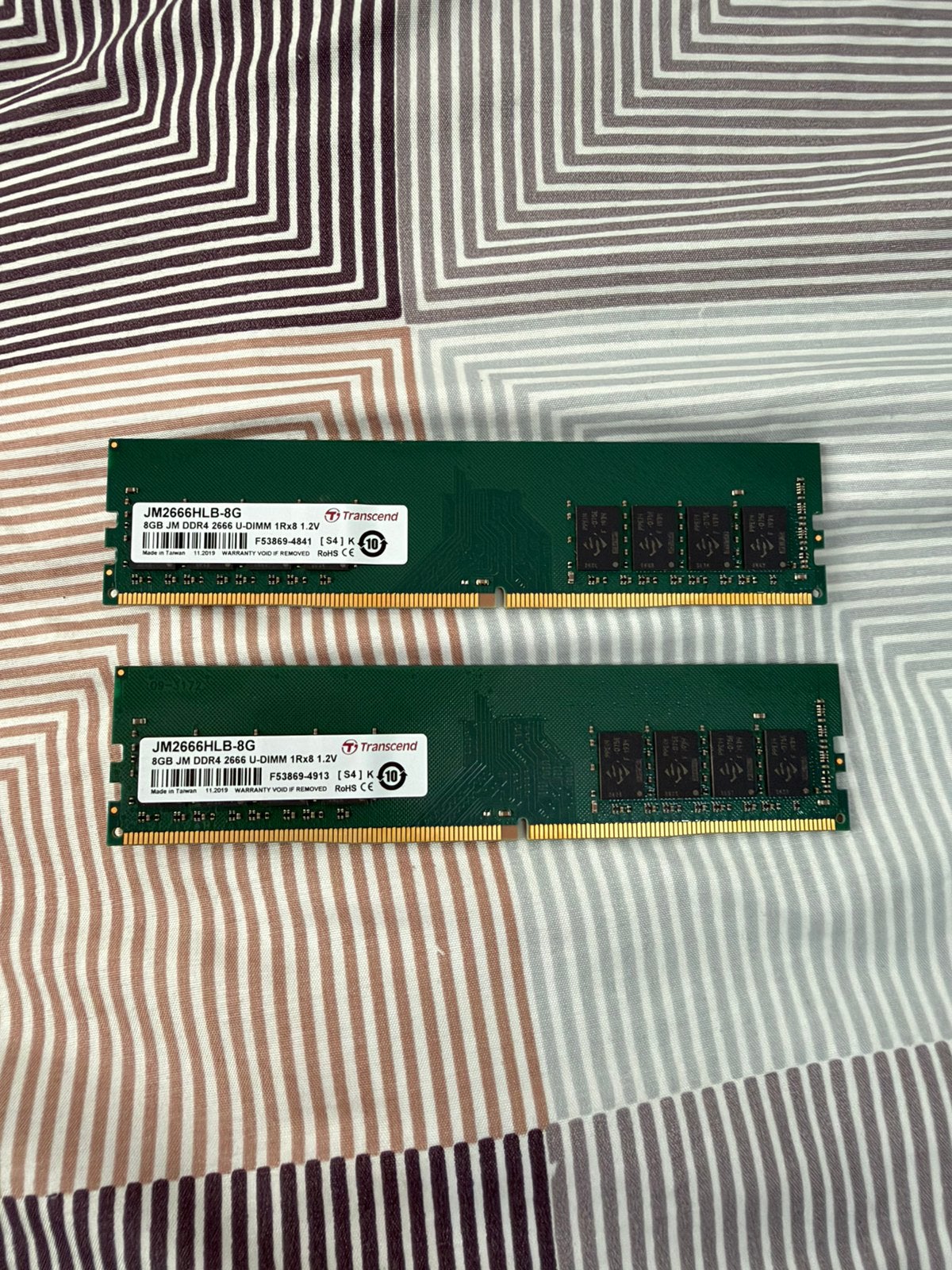 RAM DDR4 16 Go (2  8 Go) – Kit mémoire PC, Computers en Software, Ophalen, Zo goed als nieuw, DDR4