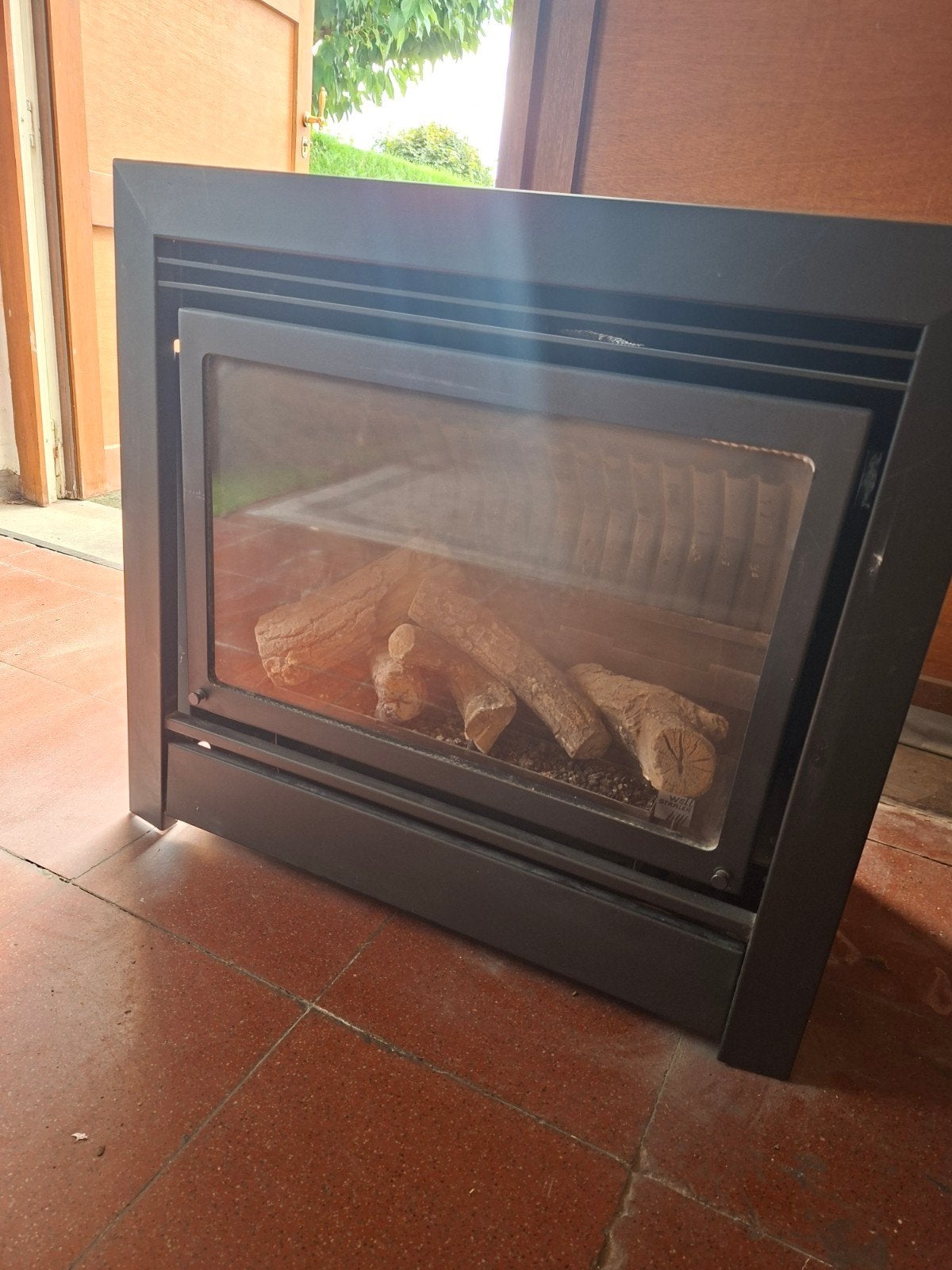 Well Straler Classic K96 HR/03 Gashaard (8 kW) met afstandsb, Ophalen, Gebruikt, Inzethaard, Gashaard