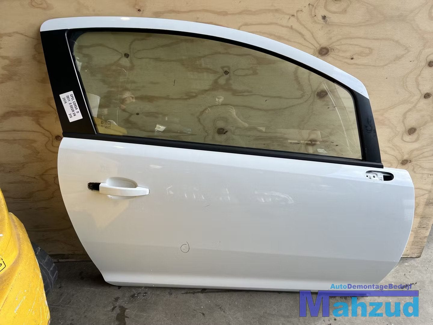 OPEL CORSA D Wit Z474 rechts deur portier 3 deurs 2005-2014, Opel Automobile GmbH, Porte, Opel, Bahnhofsplatz 1
65423  Russelsheim am Main, DE