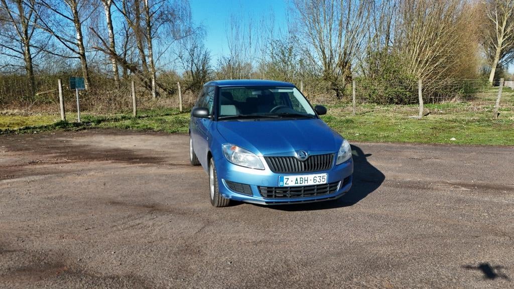 Skoda Fabia 1.2i, Voorwielaandrijving, Euro 5, Stof, Blauw