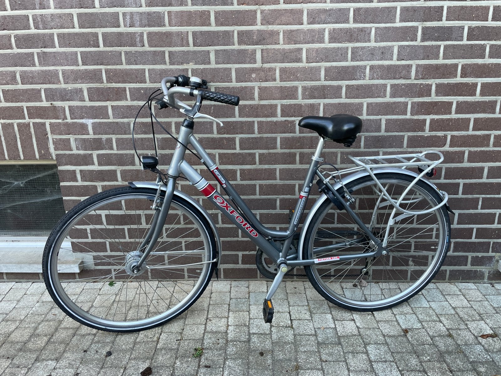 Oxford stadsfiets - met 6 versnellingen en axa slot, Gebruikt, Velgrem, Versnellingen, Ophalen