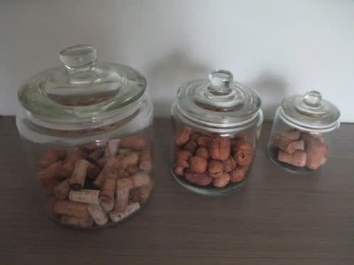 Voorraad -of decoratiepotten, Ophalen, Zo goed als nieuw