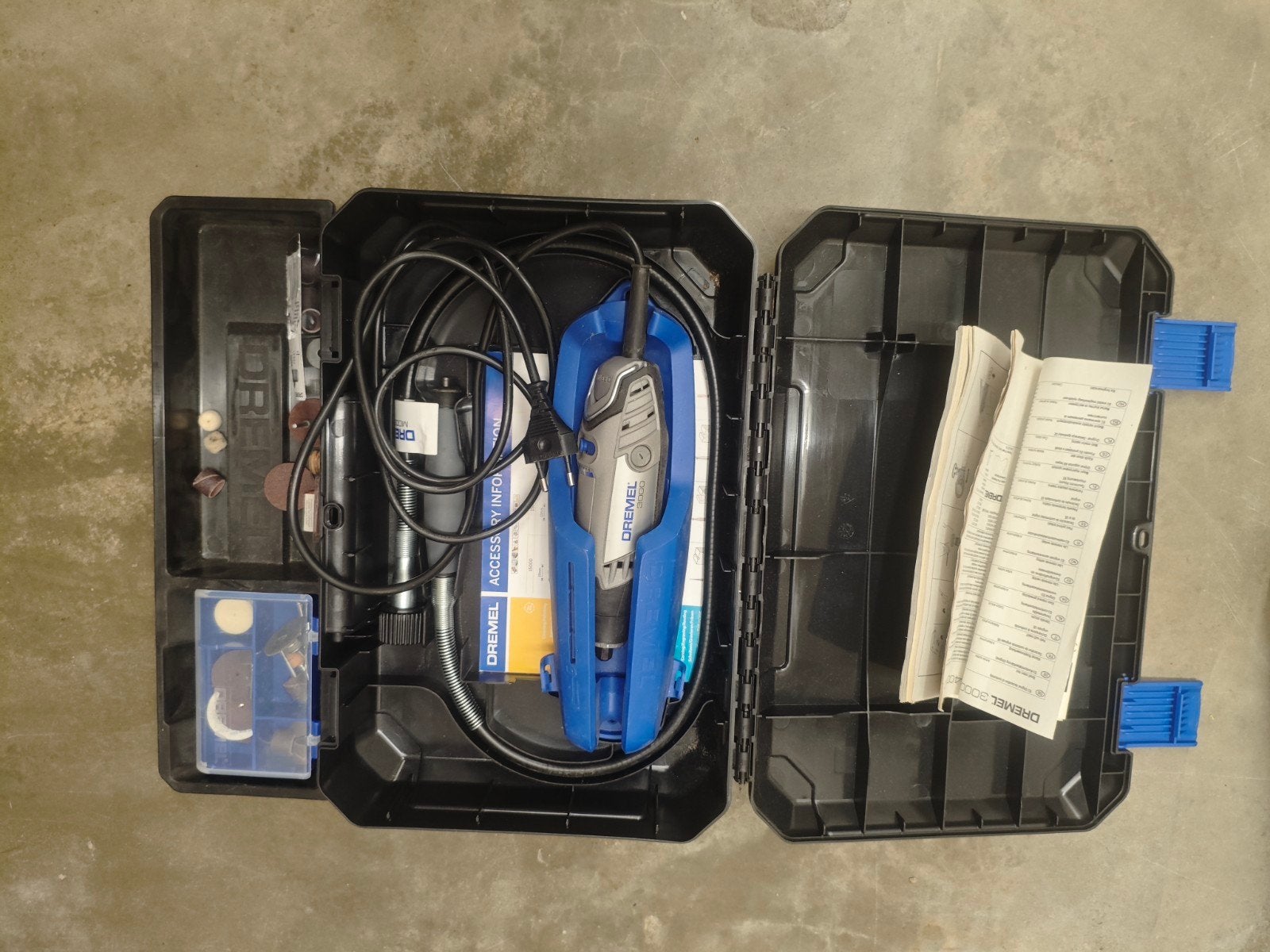 Dremel 3000, Ophalen