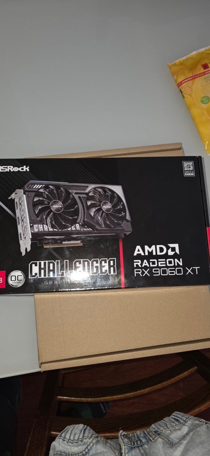 rx 9060xt 8gb neuve jamais ouverte, Enlèvement ou Envoi