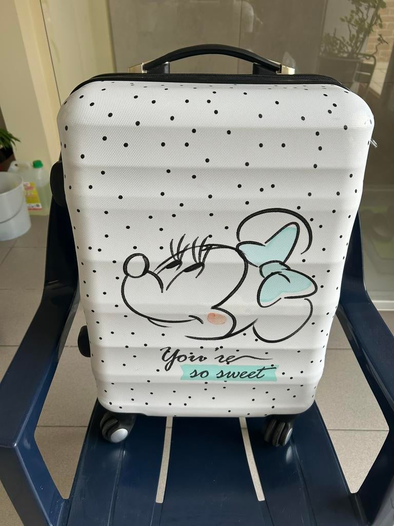 Reis koffer mickey mousse, Ophalen, Gebruikt, Wieltjes