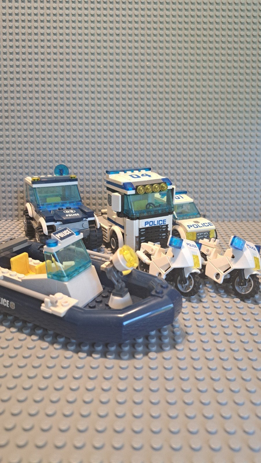 Lego Police, Enlèvement ou Envoi, Lego
