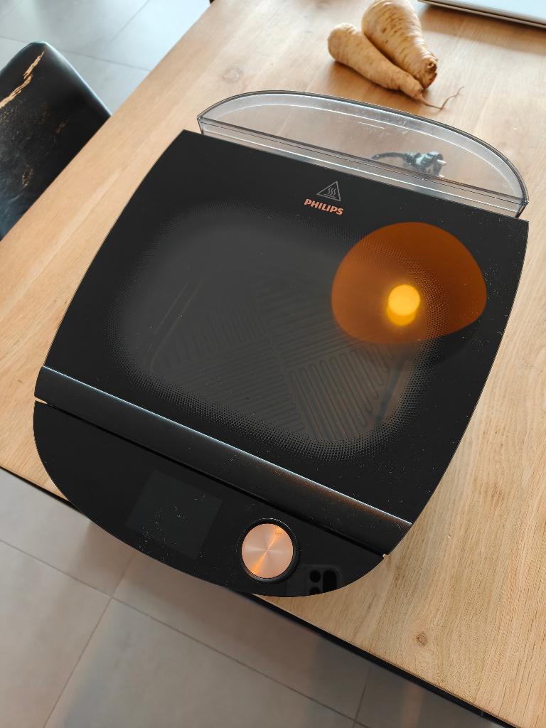 Philips Air steam Cooker, Ophalen, Zo goed als nieuw, Airfryer, 1000 t/m 1499 gram