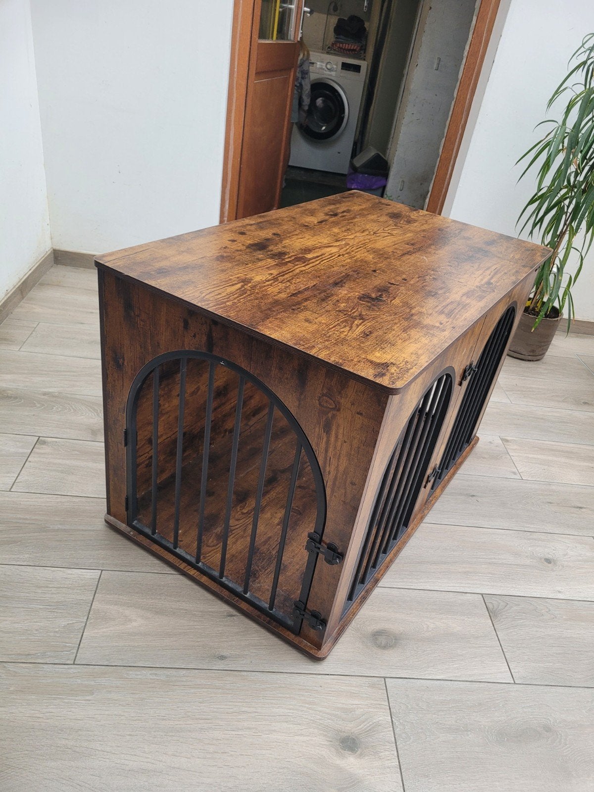 hondenbench te koop, Dieren en Toebehoren, Ophalen, Minder dan 65 cm, Hondenhok, Zo goed als nieuw