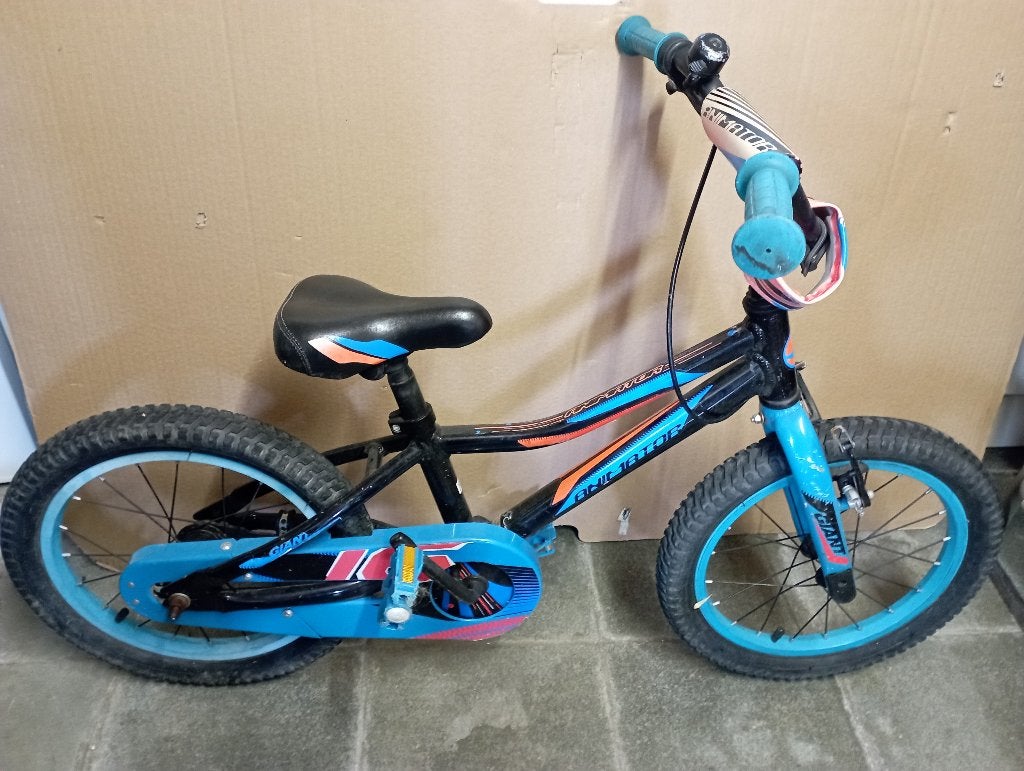 Vélo enfant roue de 16' pouces systeme frein arriere Torpédo, Frein à rétropédalage, Enlèvement, Utilisé, Giant