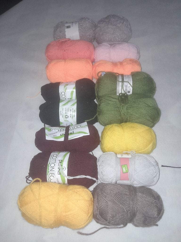Laine, Hobby & Loisirs créatifs, Textile, Multicolore, Enlèvement ou Envoi, Comme neuf