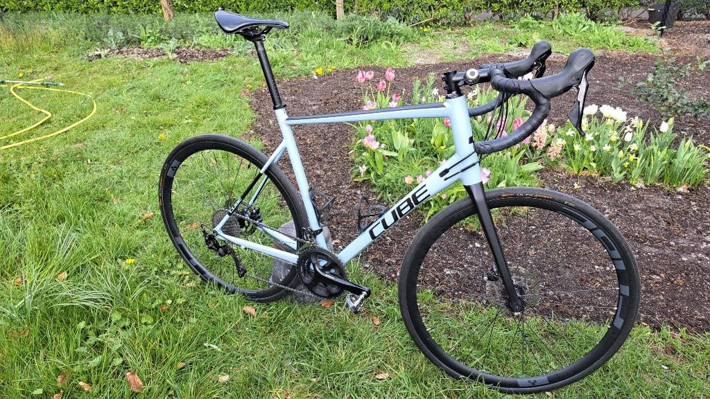 Racefiets Cube Attain SL 2019 (Alu), Fietsen en Brommers, Fietsen | Racefietsen, 28 inch, Heren, Aluminium, Zo goed als nieuw