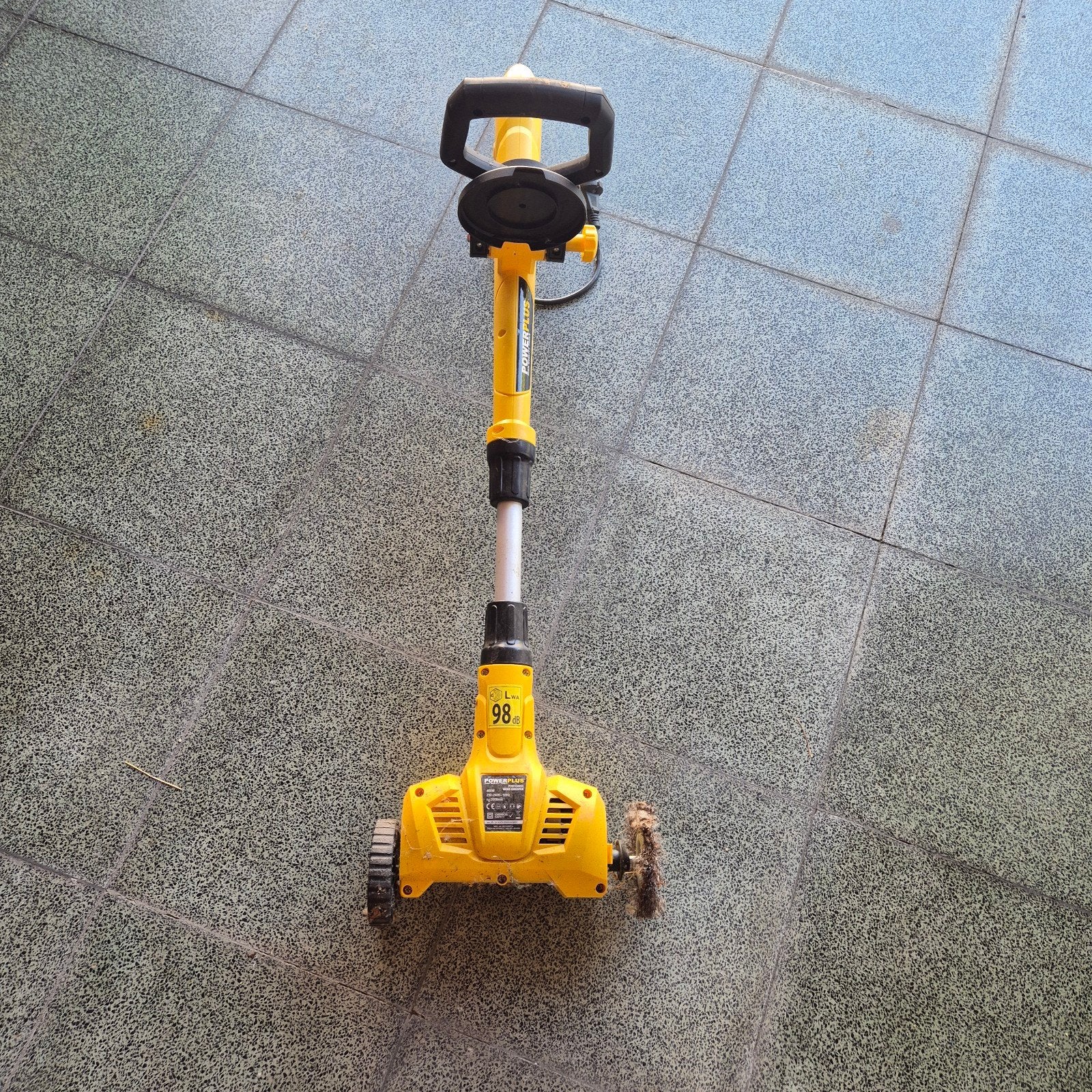 Onkruid sweeper, elektrisch., Tuin en Terras, Ophalen, Gebruikt, Power plus
