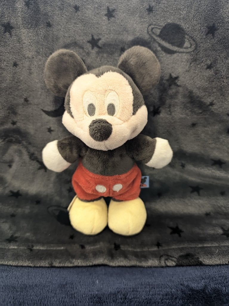 Jouet Disney Mickey Mouse Nicotoy 20 cm FABRIQUÉ EN BELGIQUE, Souris, Avec étiquette, Disney, Comme neuf