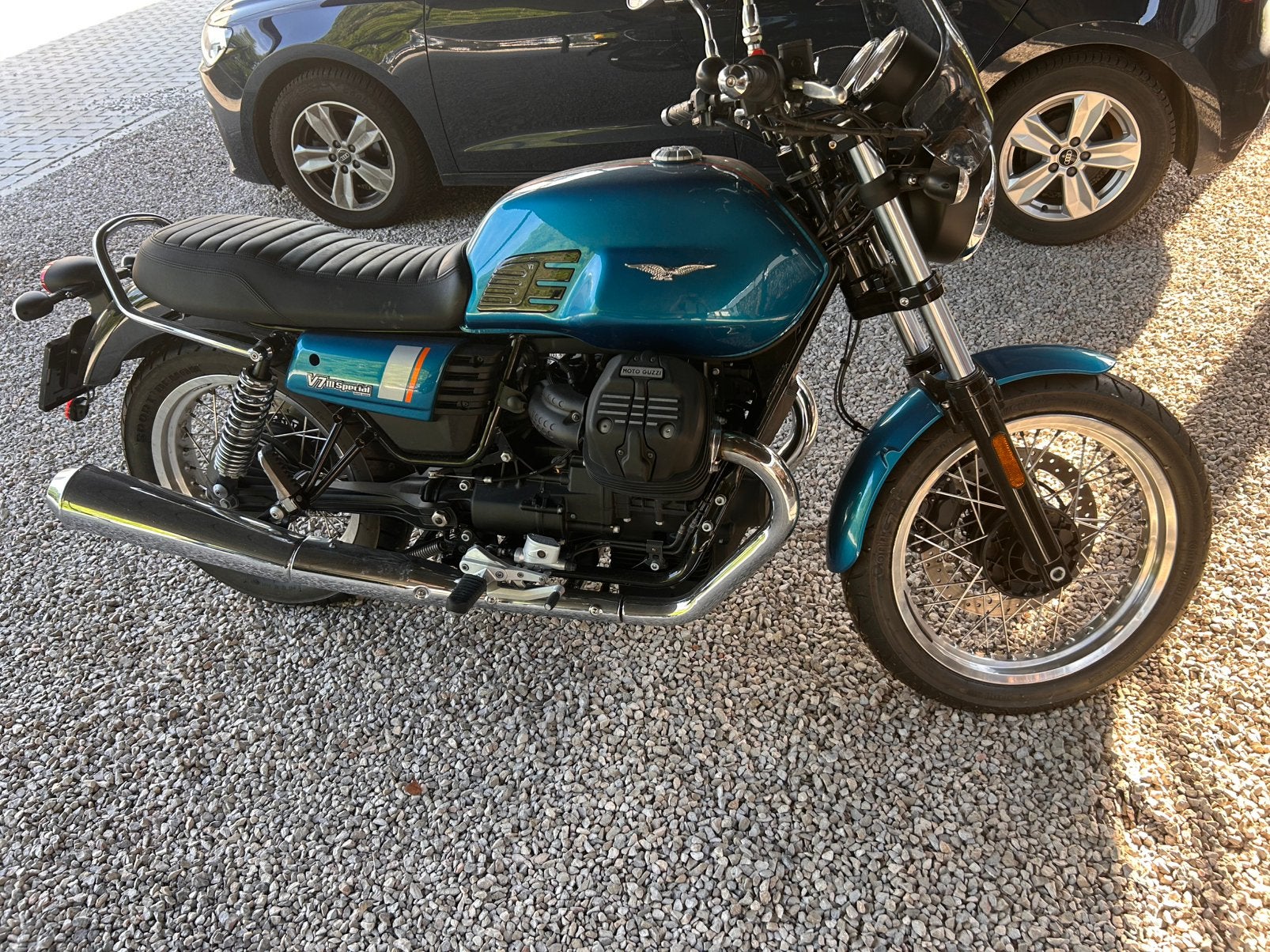 MotoGuzzi, Ophalen