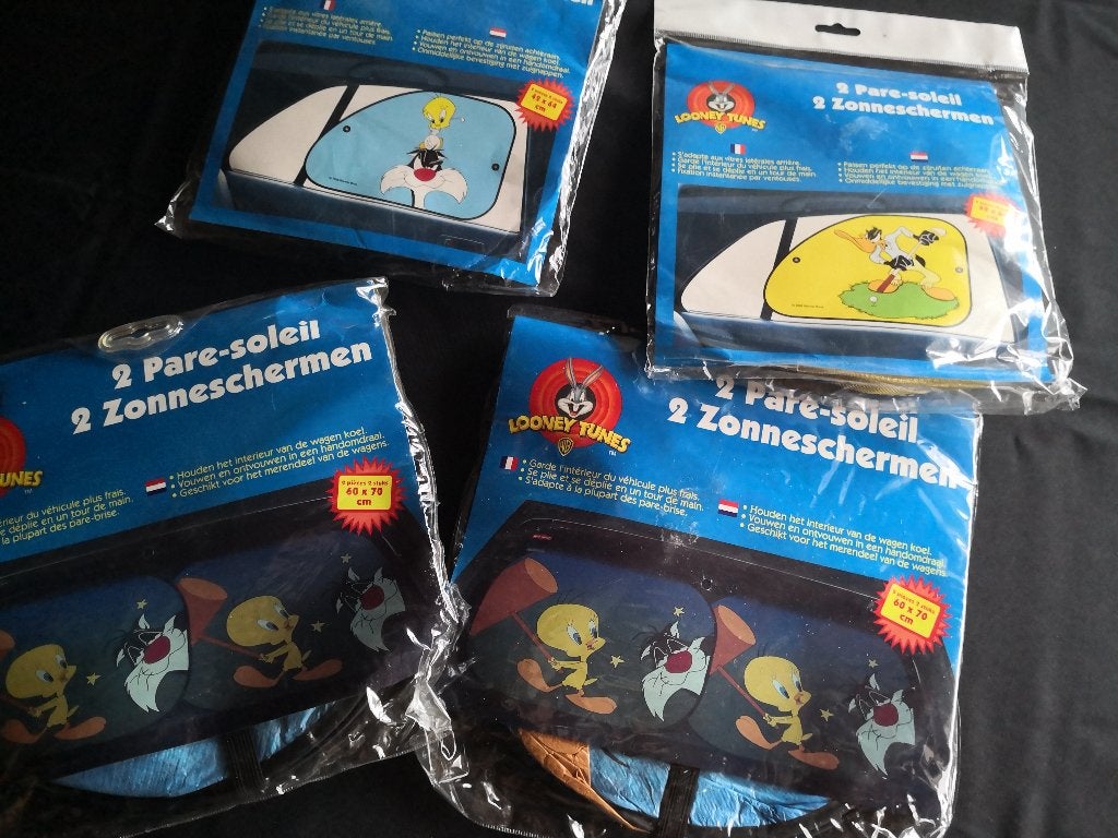 zonneschermen looney tunes uit te kiezen, Auto diversen, Auto-accessoires, Ophalen