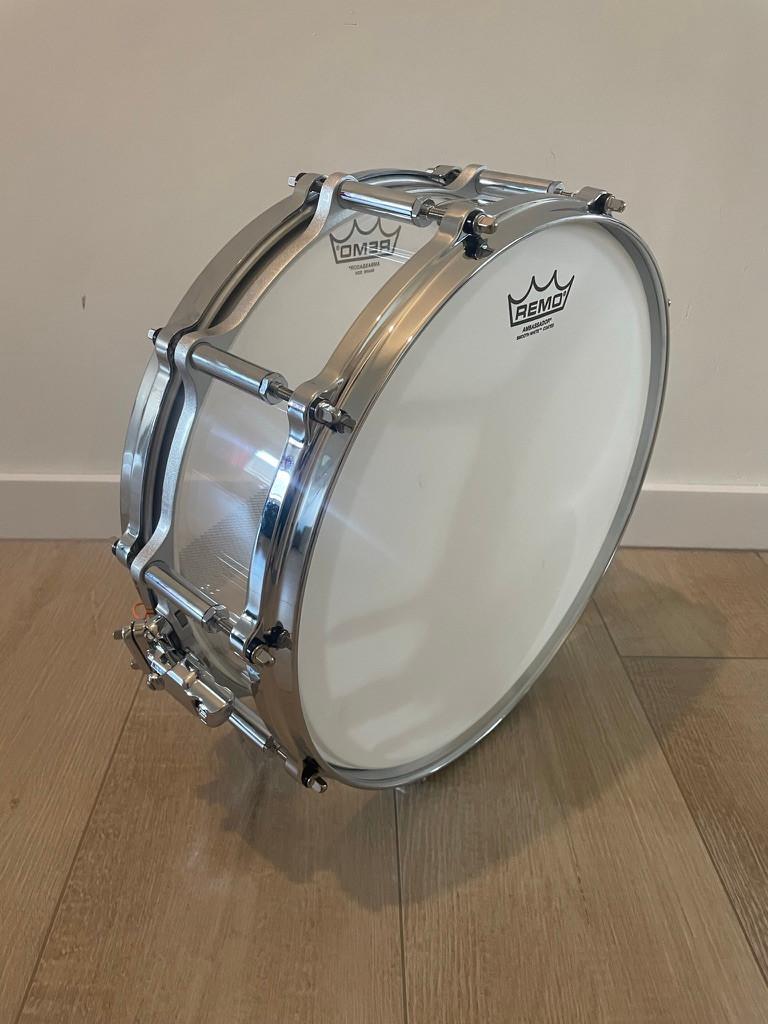 Pearl Crystal (Plexi) Beat Snare Drum (14 x 5,5), Musique & Instruments, Enlèvement ou Envoi, Neuf, Pearl, Électronique