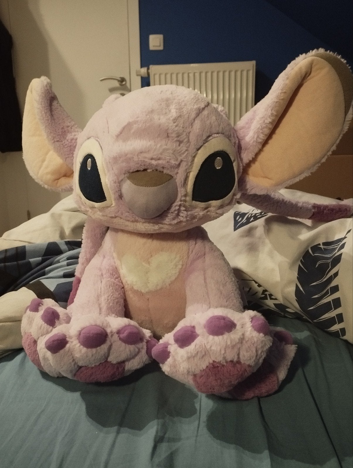 peluche angela (stitch fille), Neuf, Avec étiquette, Disney, Rose