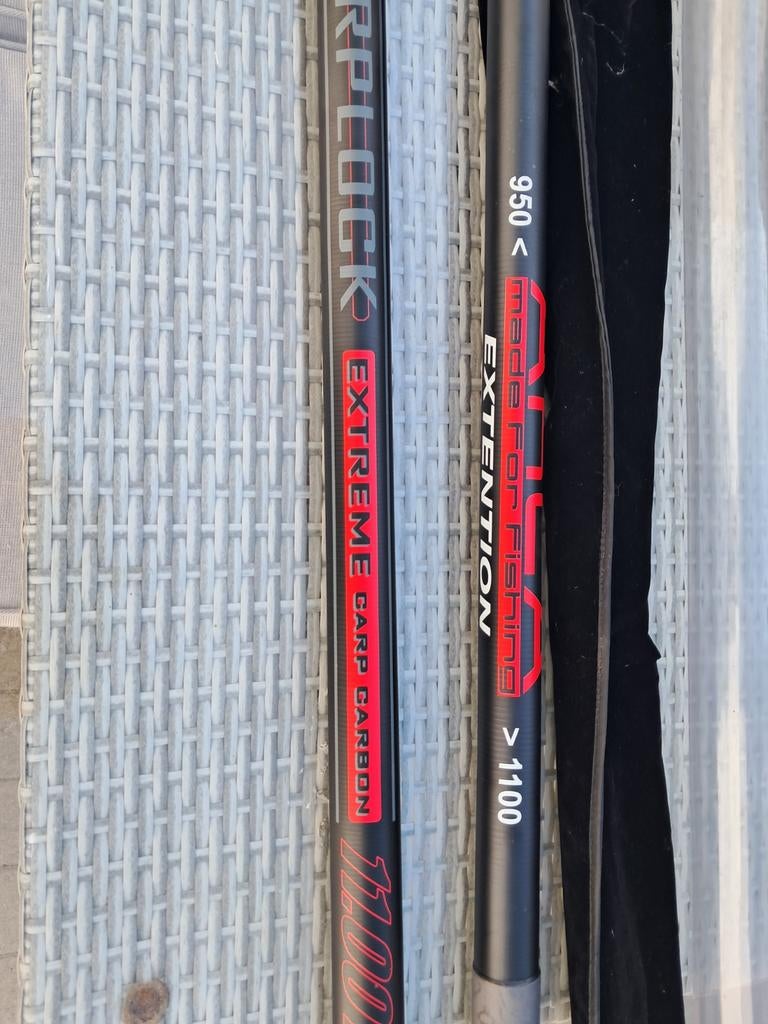 Hengel Arca Carbon 11m +Topset -  Doe aannemelijk bod, Ophalen