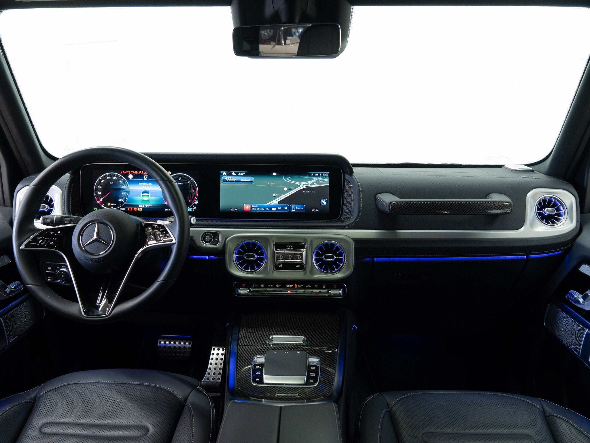 Mercedes-Benz G-Klasse 450 d EXCLUSIVE-line Night Carbon Sch, Autos, Mercedes-Benz, Cuir, Achat, 2989 cm³, Entreprise