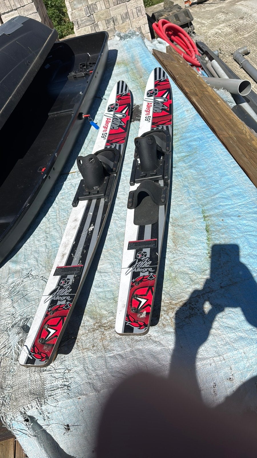 Skis nautiques à vendre, Enlèvement, Utilisé, Skis nautiques