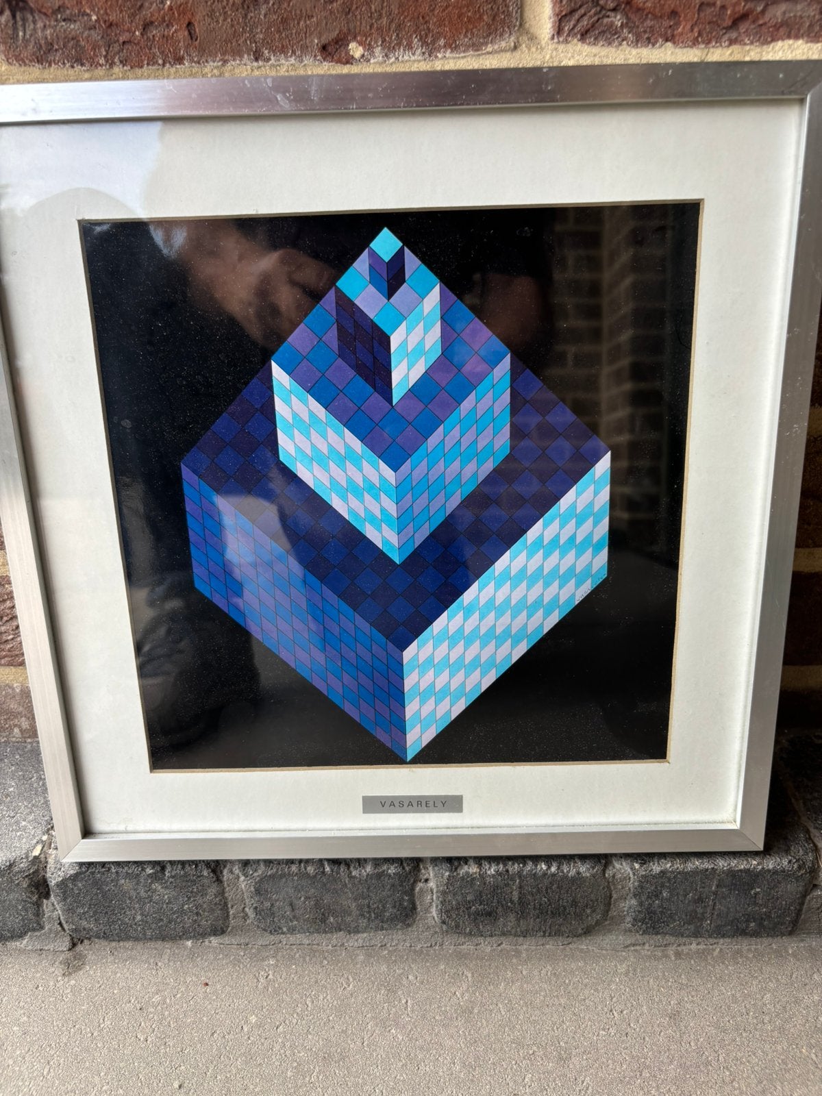 Kunstwerk van Vasarely, Enlèvement, Comme neuf