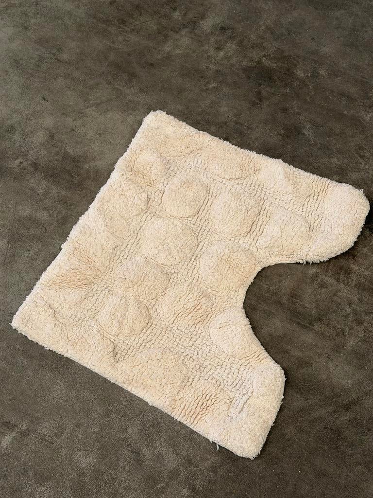 Beige wc mat Sealskin, Enlèvement, Comme neuf, Beige