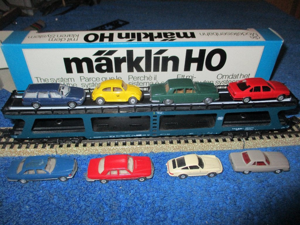 Marklin 4234 avec 8 voitures Wiking, Enlèvement ou Envoi, Utilisé, Wagon, Märklin