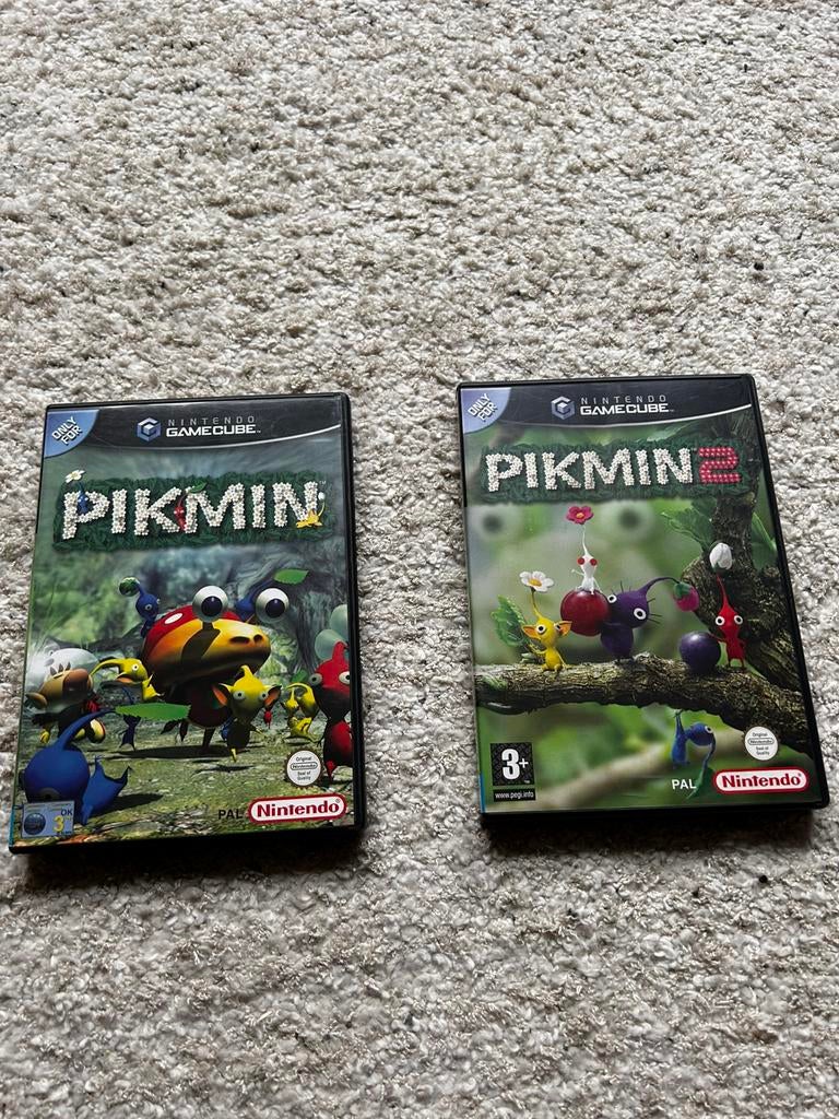 Pikmin 1 + 2 Gamecube, Games en Spelcomputers, Ophalen of Verzenden, Zo goed als nieuw