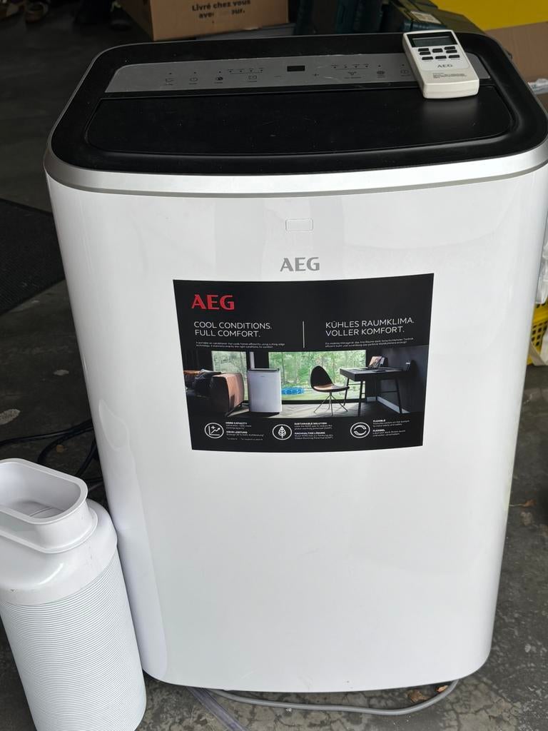 AEG AXP35U538CW ChillFlex Pro - AIRCO, Elektronische apparatuur, Airco's, Ophalen, Zo goed als nieuw