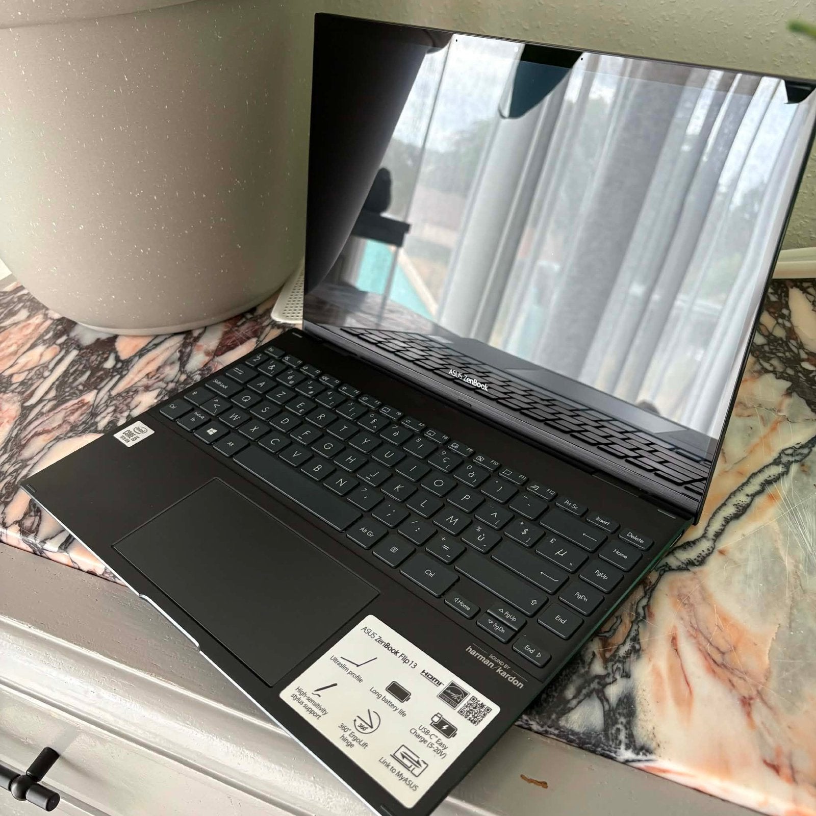 ASUS ZENBOOK FLIP 13, Ophalen, 8 GB, 13 inch, Met touchscreen