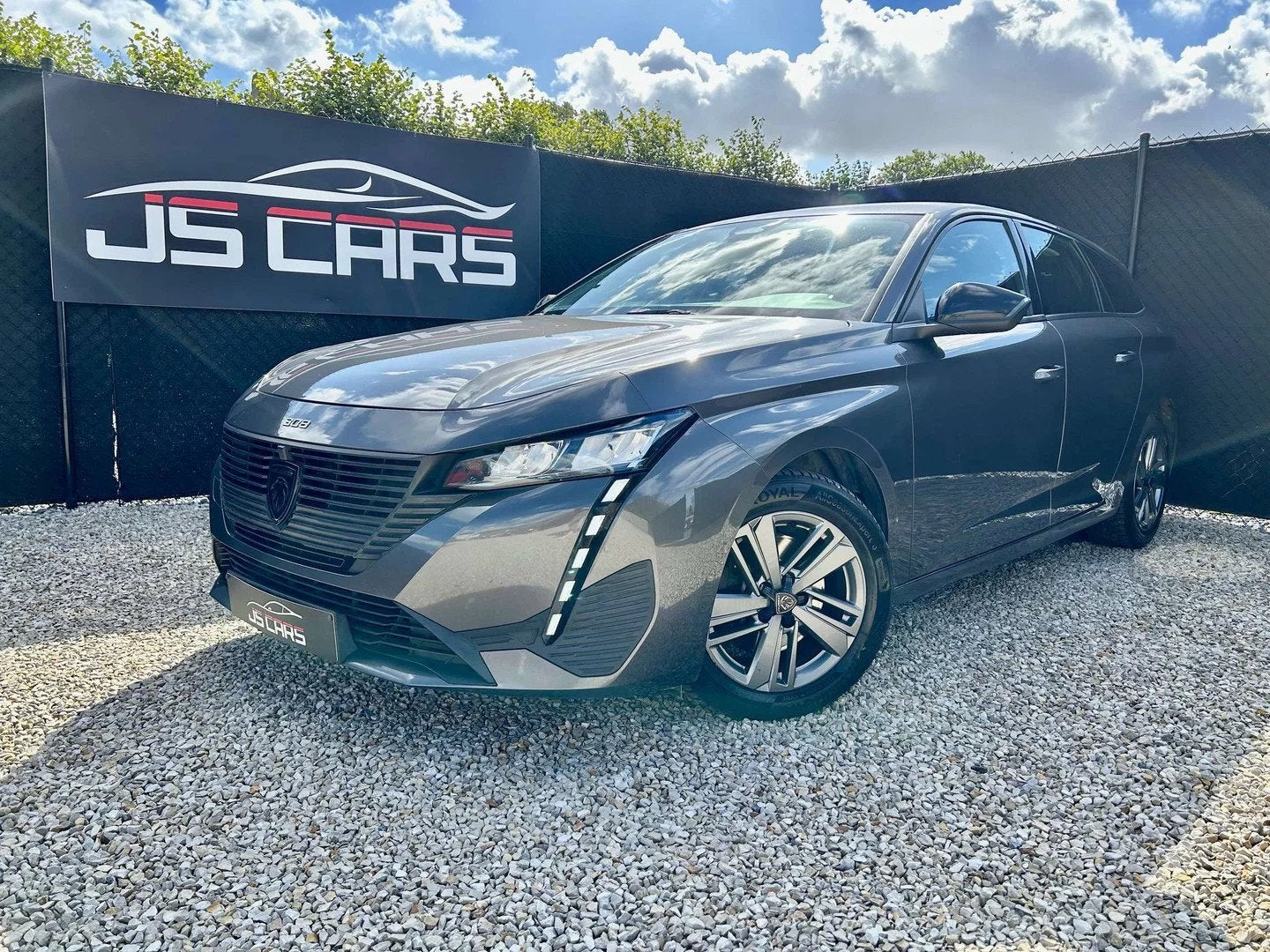 Peugeot 308 SW 1.5 BlueHDi*1er PROP*GPS*PDC*CAR-PLAY*FRONT A, Autos, Argent ou Gris, Euro 6, Entreprise, 131 ch