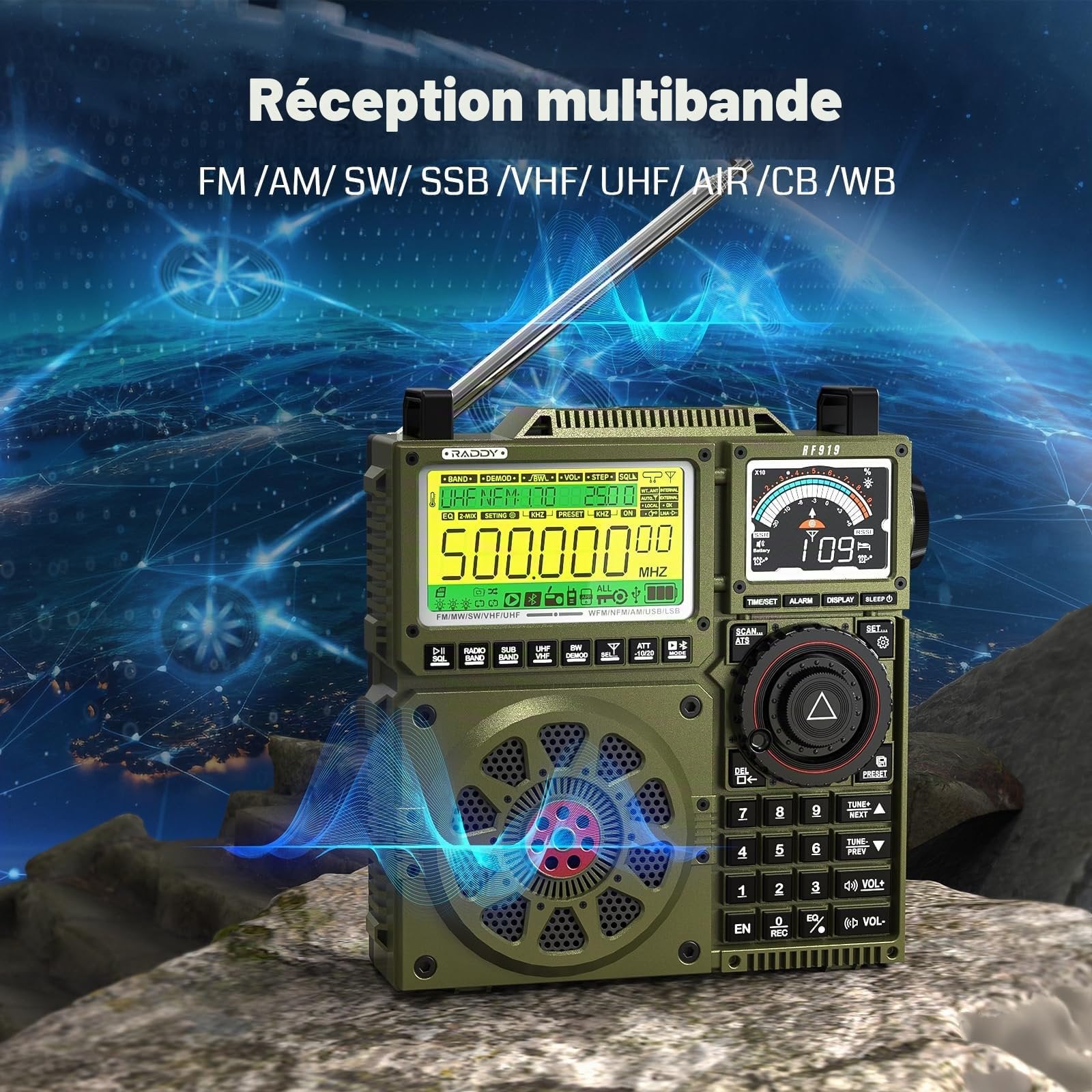 Raddy RF919, Télécoms, Enlèvement ou Envoi, Comme neuf