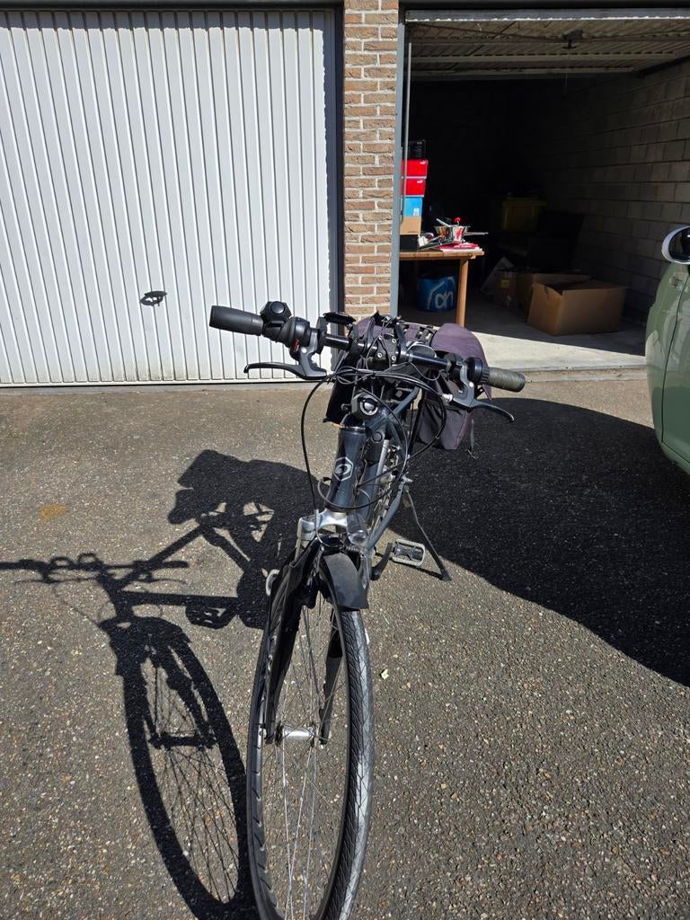 Elektrische  herenfiets, Enlèvement