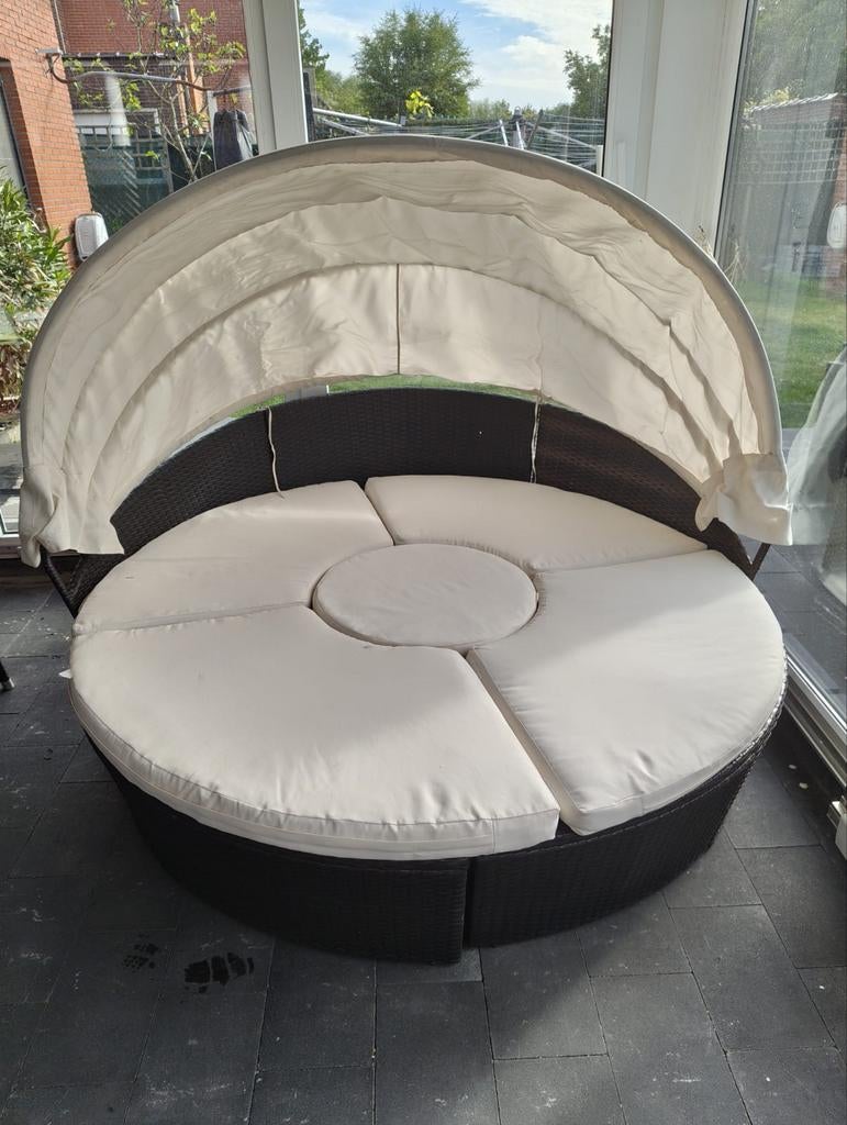 Tuinset ligbed, Enlèvement