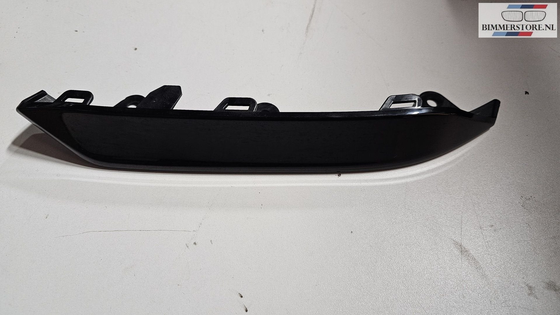 M Performance voorbumper lip spoiler links BMW 8 serie F91 F, Nieuw, Ophalen of Verzenden, -, Achterklep