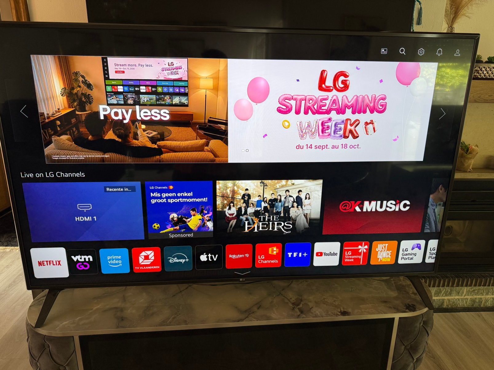 Téléviseur intelligent Lg 4k 75 pouces, Enlèvement ou Envoi, Comme neuf, LG, Smart TV