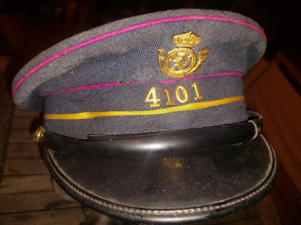 Kepie "De Post", Enlèvement ou Envoi, Utilisé, Chapeau, Casquette ou Écharpe, De post