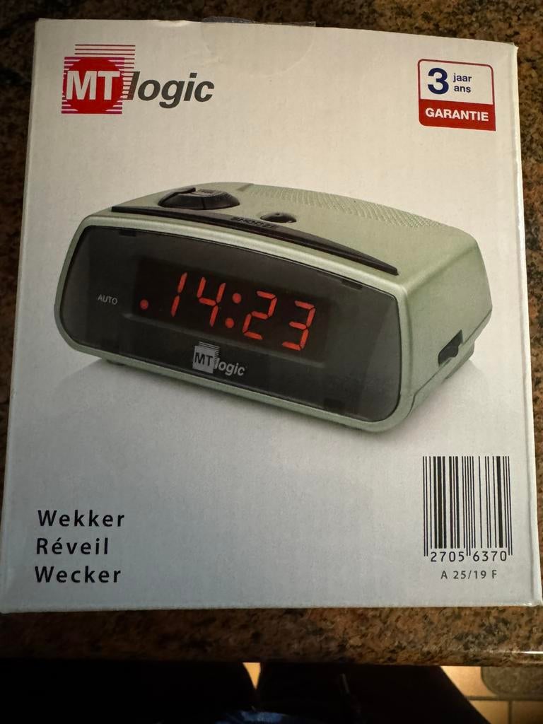 Digitale wekker (Nieuw), Enlèvement, Neuf, Digital
