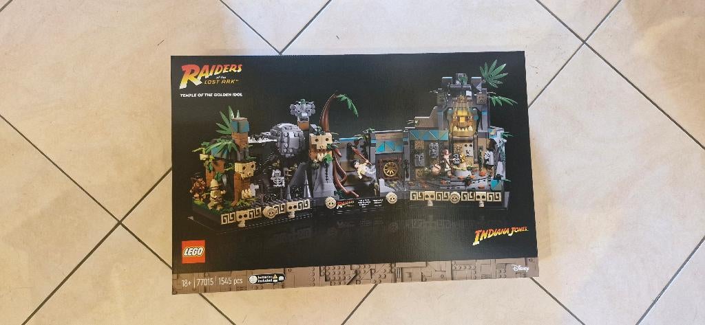 lego Indiana jones le temple de l'idole en or 77015, Ophalen of Verzenden, Nieuw, Complete set, Lego