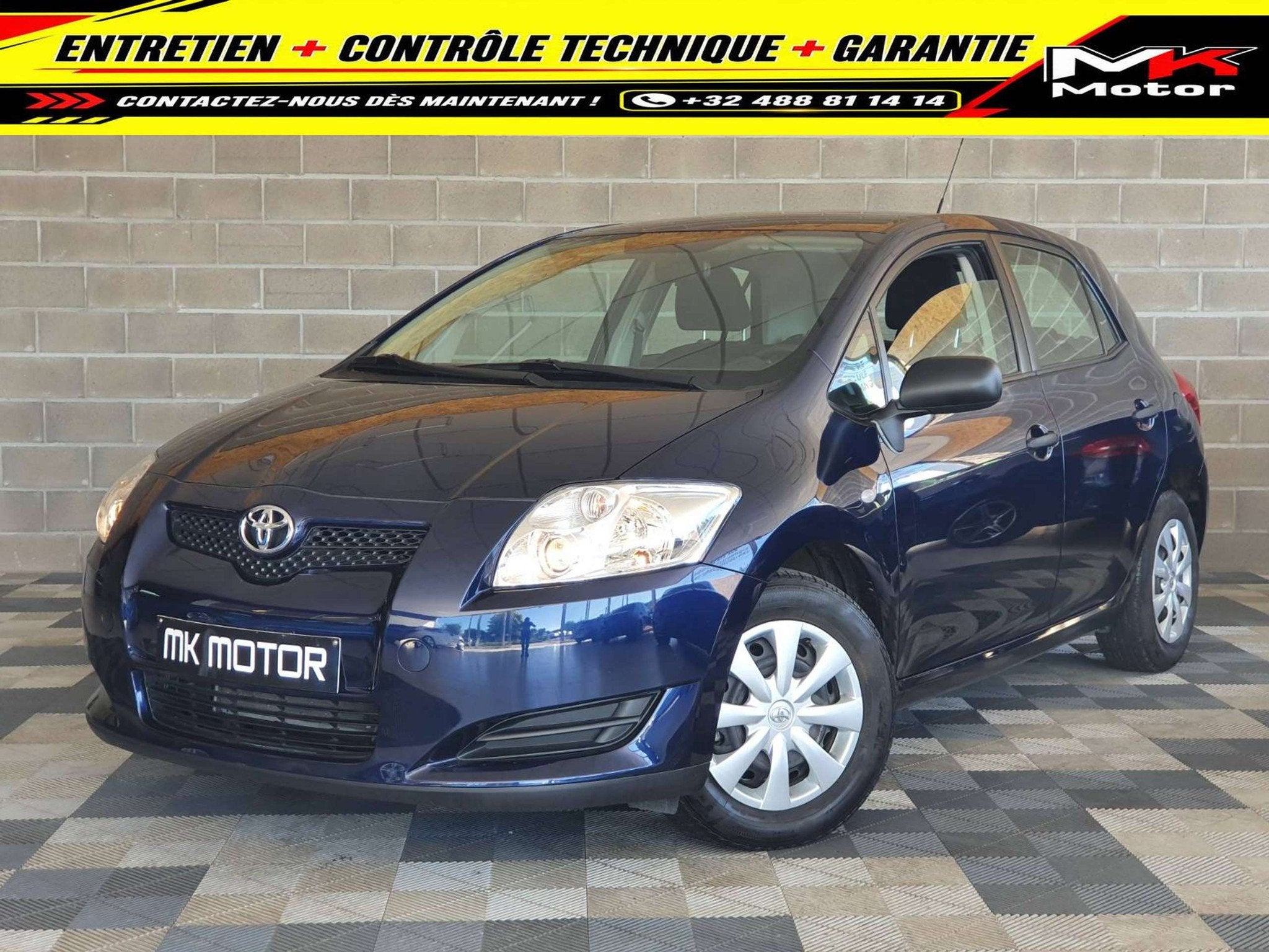 Toyota Auris 🟢1.4 ESSENCE 97CV / ! 13.000 KM ! / FULL CAR, Autos, Toyota, Achat, Entreprise, Boîte manuelle, Noir