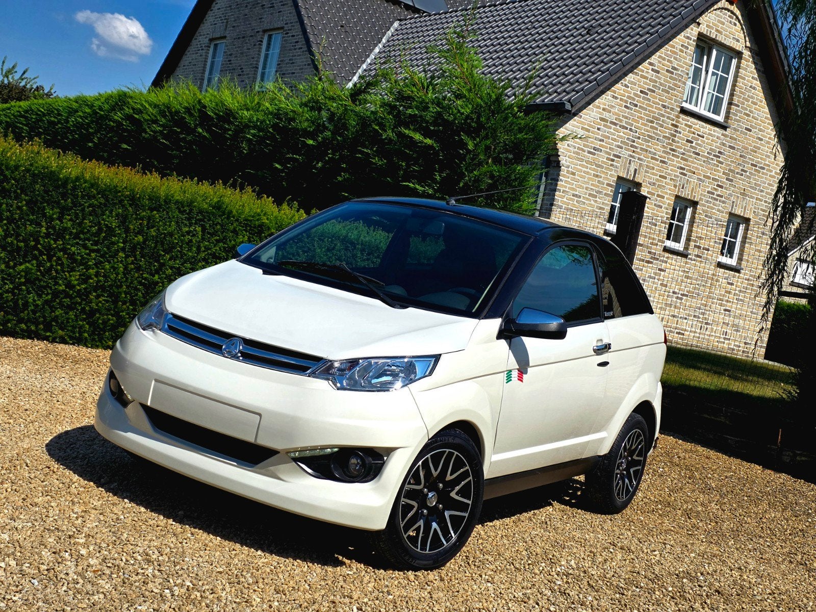 Aixam Coupé Premium Parel wit. Topstaat!, Bedrijf, Te koop