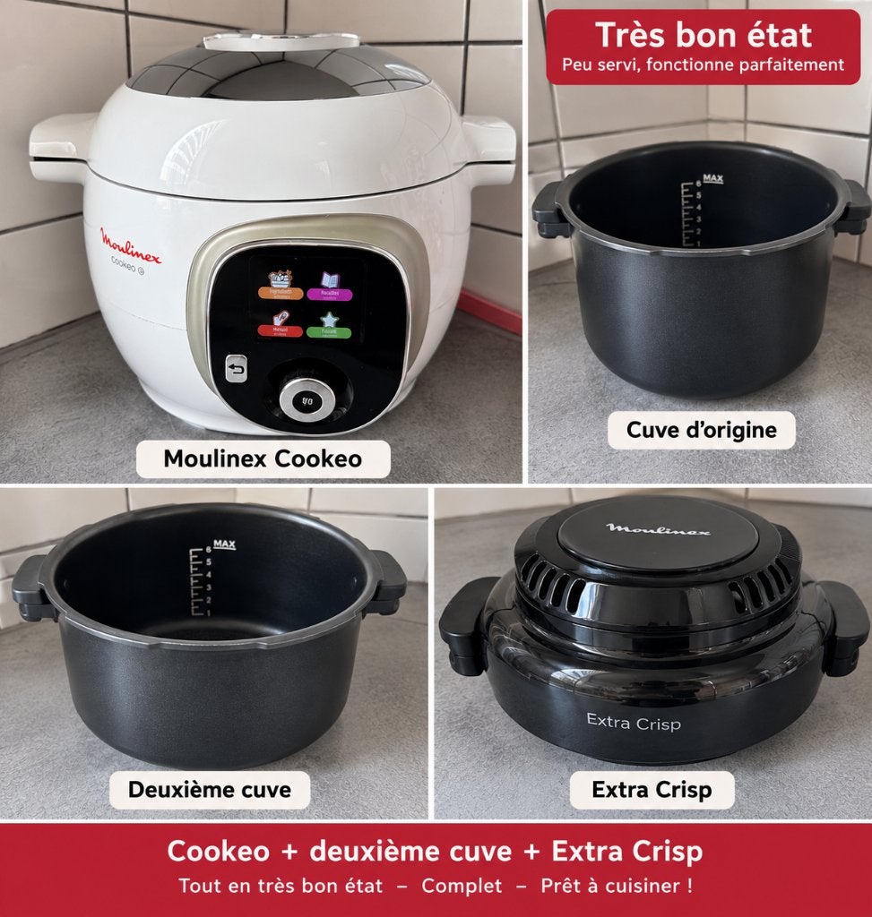 Cookeo, Electroménager, Enlèvement, Minuteur, Comme neuf
