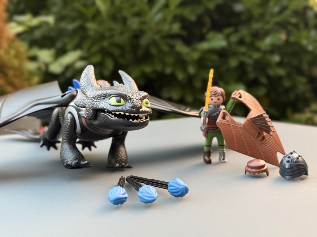Playmobil 9246 Dragons Harold Krokmou lumière et tir, Enlèvement ou Envoi, Kit complet, Utilisé, Dragons