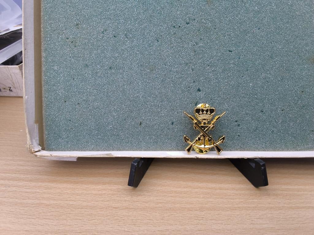 Muts kenteken Marine infanterie, Ophalen of Verzenden, Marine